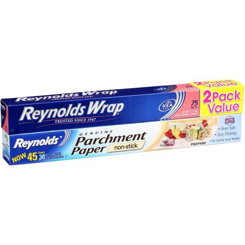 (1) Reynolds Wrap Aluminum Foil &amp; (1) Parchment Paper Bundle In Pack By Reynolds