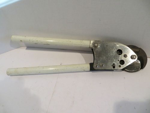 Greenlee no 754 ratcheting cable cutter copper aluminum for sale