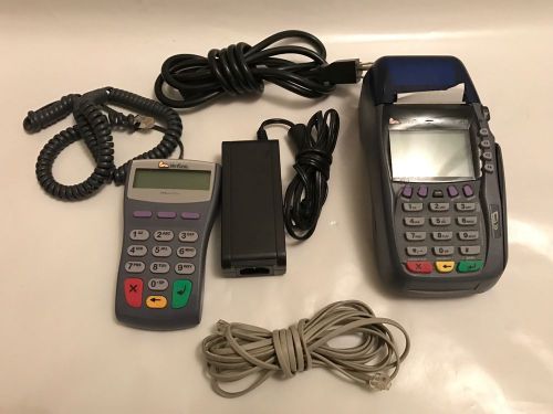 Verifone vx510 OMNI 5700 Credit Card Terminal Machine.