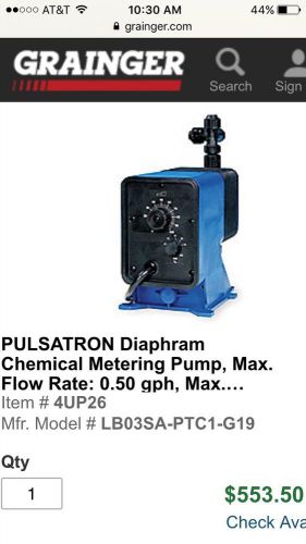 Pulsation Metering Pump LB03SA-PTC1-G19