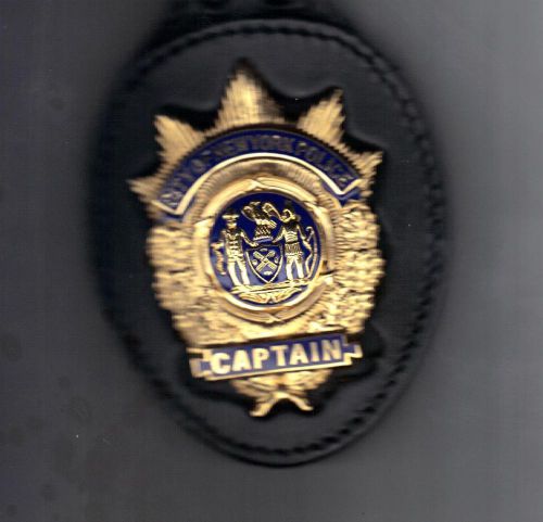 NYPD-Captain-Style Cut-Out Belt Clip (Badge Not Included)