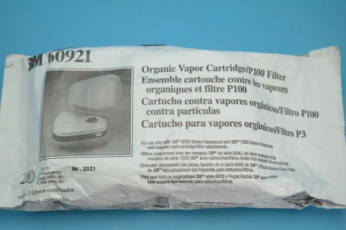 3M 60921 Organic Vapor Cartridge p100 filter