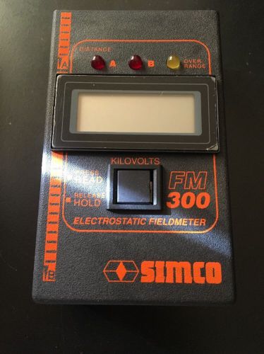 Simco FM300 Electrostatic Fieldmeter, Includes: Case