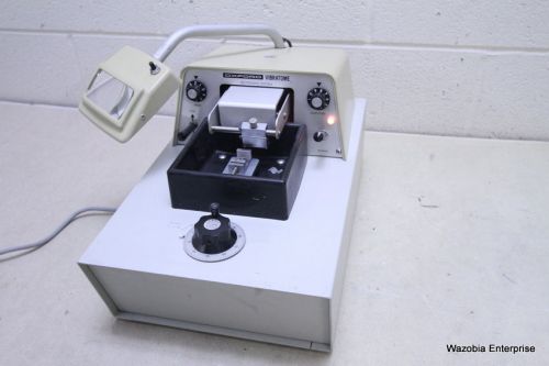 OXFORD VIBRATOME SECTIONING SYSTEM MICROTOME MODEL G 501