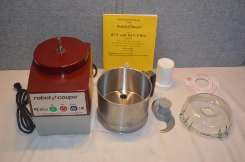 NEW - ROBOT COUPE - R2 ULTRA B - COMMERCIAL FOOD PROCESSOR W/ 3 QT. BOWL