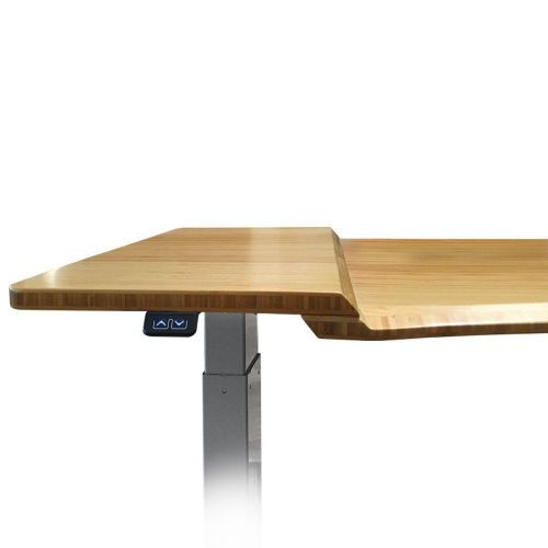 Bamboo Wing Desk Top for Jarvis Standing Desk Frame (72&#034;x30&#034;, Contour Edge)