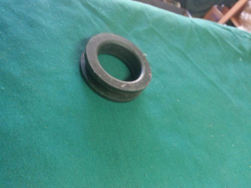 ONE  RUBBER GROMMET- 2&#034; INSIDE HOLE DIA.- 3&#034; OUTER DIA - FITS 1 5/8&#034; PANEL HOLE