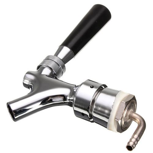 1-2/5 X 3/16&#034; Tube Beer Tap Faucet Draft Shank With Elbow  Brass &#034;