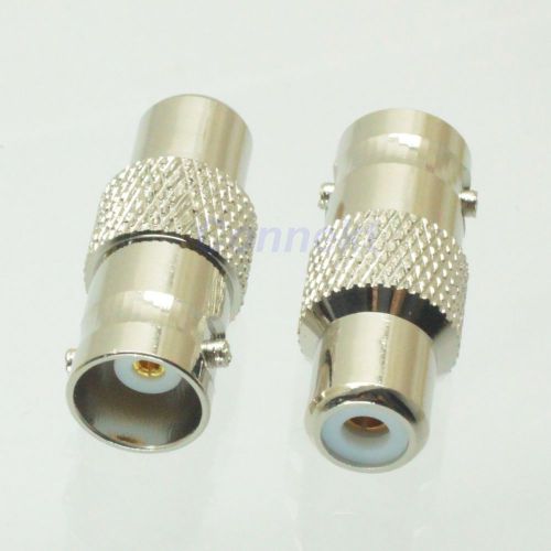 1pce BNC female jack to RCA female jack center TV RF adapter connector