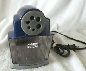 X-ACTO School Pro Electric Pencil Sharpener Works good condition Art Design