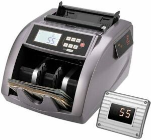 VIVOHOME Money Counter UV/MG/IR Counterfeit Detection Bill Counting Machine LED