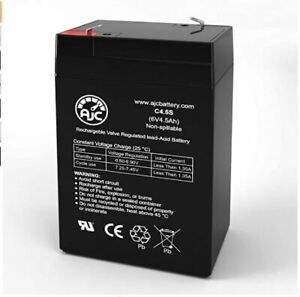 Power Rite PRB64 6V 4.5Ah Emergency Light Battery - This is an AJC Brand Replace
