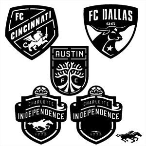 DXF CDR and EPS File For CNC Plasma or Laser Cut - MLS Major League Soccer Logos