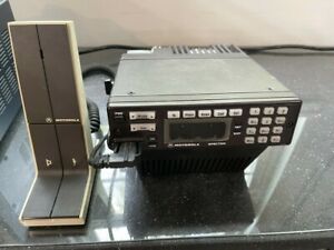 Motorola Astro Spectra VHF W/Base and Mic For Parts