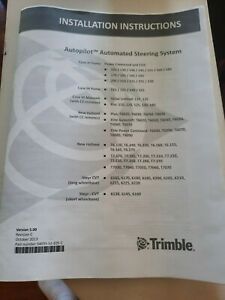 TRIMBLE AutoPilot  54035-52 Platform Kit Case Puma &amp; Maxxum, NH T6 &amp; T7 Tractors