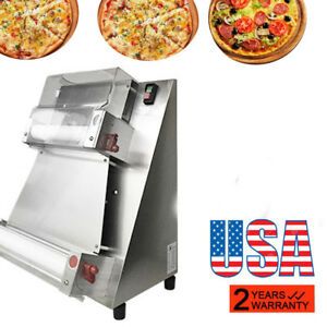 Automatic Electric Pizza Dough Roller Sheeter Press Machine 110V 370W--US Stock!