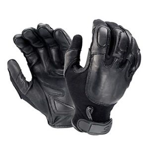Hatch SP100 Defender II Riot Control Glove w/Steel Shot - Black, Small