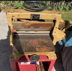 Challenger paper cutter Model 193 Heavy Duty With Stand Sharp Print Shop Machine