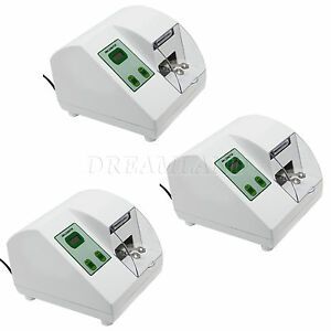 3sets Lab Digital HL-AH Dental High Speed Amalgamator Amalgam Capsule Mixer PACK