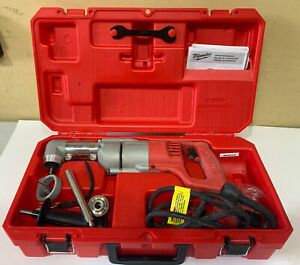 For Parts -Milwaukee 1107-1 Heavy Duty Corded 1/2&#034; Reversing Right Angle Drill.