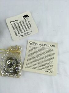 Gutsy Goodness 24&#034; Mama Bear Necklace Womens Pendant New Mom Handmade Jewelry...