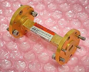 HUGHES MICROWAVE MILLITECH 45742H-1010 WR22 33-50 GHz attenuator 1W 10 db