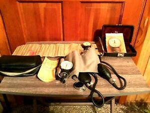 VINTAGE BLOOD PRESSURE CUFFS  WITH CASES