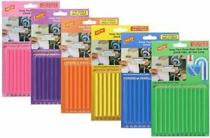 SAISN 72pcs Drain Sticks Cleaner Sink Deodorizer Sticks...