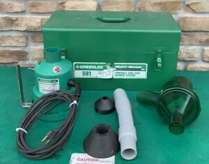 Greenlee 591 Mighty Mouser Portable Fish Tape Blower Systems **NICE SETUP** #2