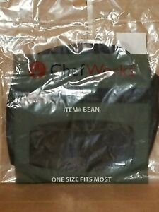 NIB Chef Works Cool Vent Chef Urban Beanie Black One Size Fits Most New Unisex