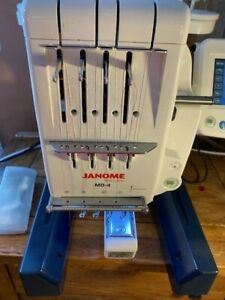 Janome MB4 Embroidery Machine  w  Extra Hoops