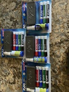 EXPO Low-Odor Dry Erase Marker Starter Set ,KIT,EXPO STARTER CHIS,AST