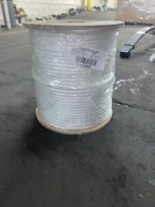 Double Braid pulling rope - 6&#034; eyes on each end - 3/8&#034; x 600&#039;