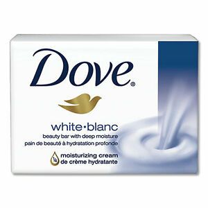 Dove Moisturizing Bar Soap, Pleasant Scent, 3.15 Oz, 48/Carton CB614243 CB614243