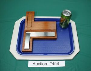 Starrett No.55 6&#034; Hardened  Beveled Edge Square Machinist CNC #55 #458