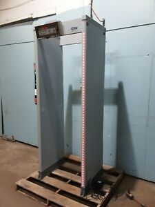 &#034; CEIA SMD600/PTZ&#034; VHP TECHNOLOGY WALKTHRU MULTI ZONE METAL DETECTOR TOWER ADAPT