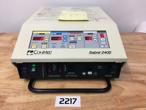 ConMed Sabre 2400 ESU Unit (M2217)