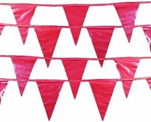 Mutual Industries 15903-79 OSHA Perimeter Marker Red Pack of 10