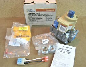 NEW! NO.VR8345M-4302 UNIVERSAL ELECTRONIC IGNITION GAS VAVLE STANDARD 3/4&#034; X 3/4