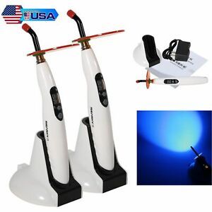 2 Sets Dental LED Curing Light Lamp Device Cordless LED-B Type USA stock