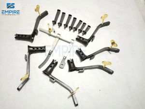 Caspar Micro Lumbar Tomy Retractor GoldBlack Surgery Instruments Set 14 PCS