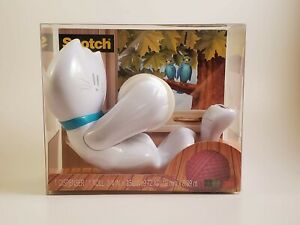 Scotch Magic Tape White Kitty Cat Tap Dispenser 3M Office School Desk NIB (NEW)