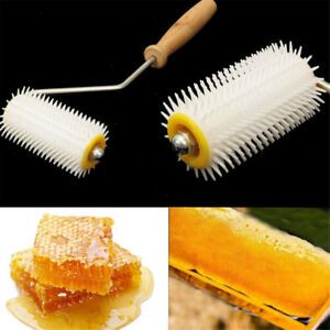 Beekeeping Tool Plastic Uncapping Needle Roller Bee Honey Extracting E JD