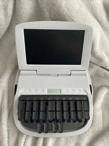 Luminex CSE (Grey) Stenograph Machine with Charger, USB Cable, Tripod, &amp; Case