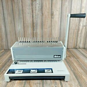 Ibico IBIMATIC Metal Preset Bind System Comb Binding Manual Punch Machine