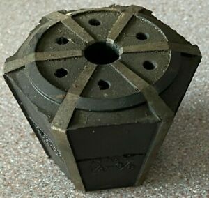 J-912 JACOBS RUBBER-FLEX LATHE COLLET,1/4-3/8&#034;  CAPACITY,  USED