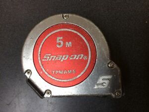 Snap On TPMAM5 Aluminum Tape Measure, Metric. (NXT)