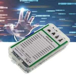 180pcs Tact Switch Kit Package Button 6*6*4.3-14 Button Sw-JKL Four-pin B4U6