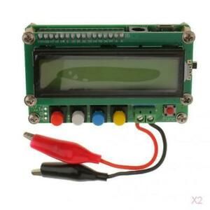 2X Digital LC100-A LCD High Precision Inductance Capacitance L/C Meter Tester