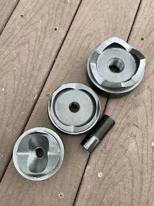 GREENLEE 2-1/2&#039;&#039;, 3&#039;&#039;, AND 3-1/2&#039;&#039; INCH KNOCKOUT PUNCH AND DIE SET!